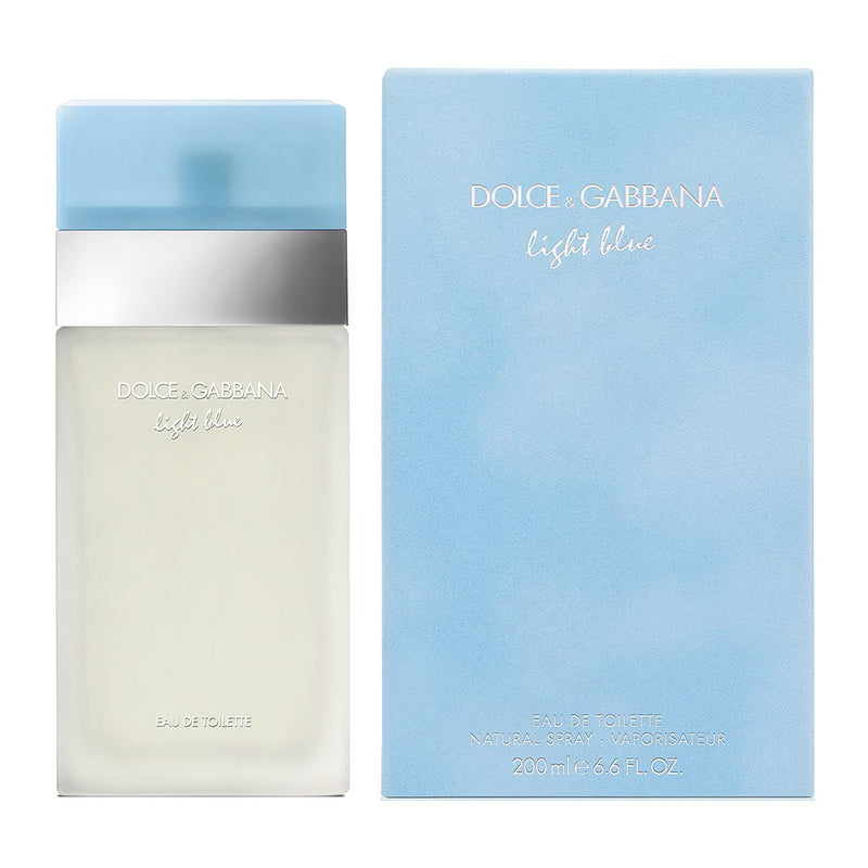 DOLCE & GABBANA - Light Blue para mujer / 200 ml Eau De Toilette Spray