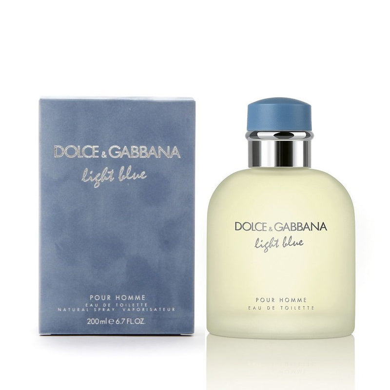 DOLCE & GABBANA - Light Blue para hombre / 200 ml Eau De Toilette Spray