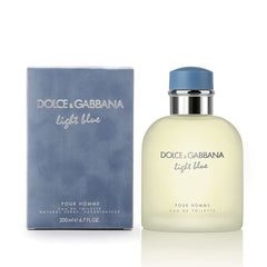 DOLCE & GABBANA - Light Blue para hombre / 200 ml Eau De Toilette Spray