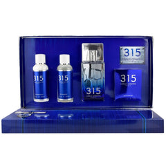 CARLO CORINTO - Carlo Corinto 315 para hombre / SET - 100 ml Eau De Toilette Spray + Body shampoo 100 ml + After Shave gel 100 ml + Jansy 15 ml