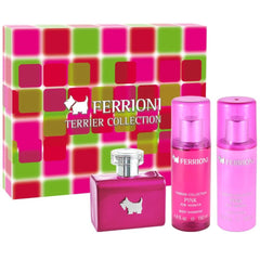 Terrier Pink para mujer / SET - 100 ml Eau De Toilette Spray