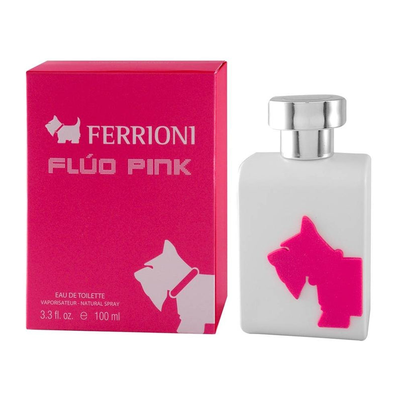 FERRIONI - Fluo Pink para mujer / 100 ml Eau De Toilette Spray