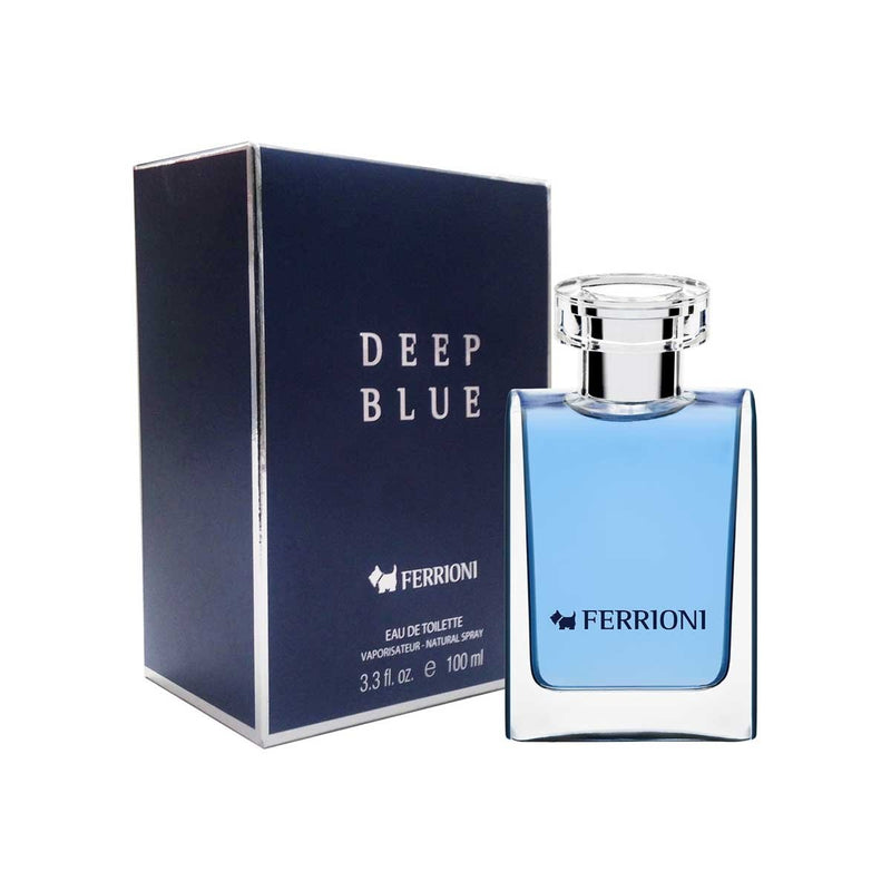 FERRIONI - Ferrioni Deep Blue para hombre / 100 ml Eau De Toilette Spray
