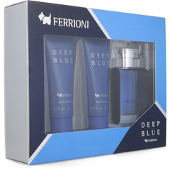 Deep Blue para hombre / SET - 100 ml Eau De Toilette Spray