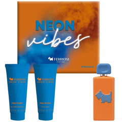 Neon Vibes #HeyDude! para hombre / SET - 100 ml Eau De Toilette Spray