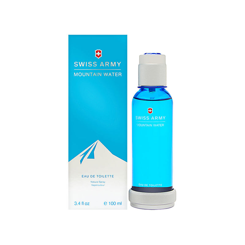 VICTORINOX - Swiss Army Mountain Water para hombre / 100 ml Eau De Toilette Spray