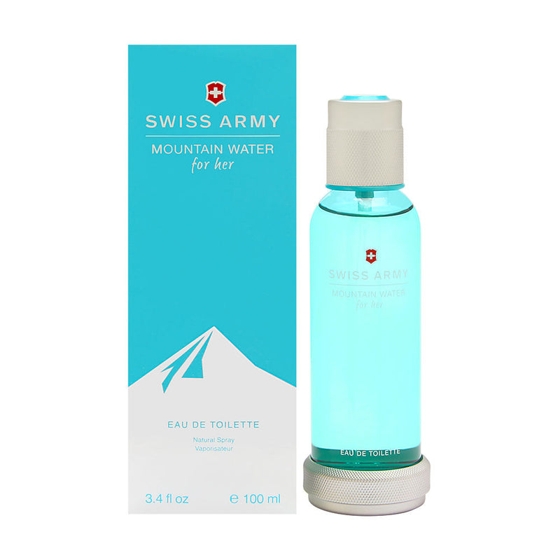 VICTORINOX - Swiss Army Mountain Water para mujer / 100 ml Eau De Toilette Spray