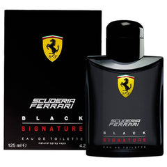 FERRARI - Ferrari Black Signature para hombre / 125 ml Eau De Toilette Spray