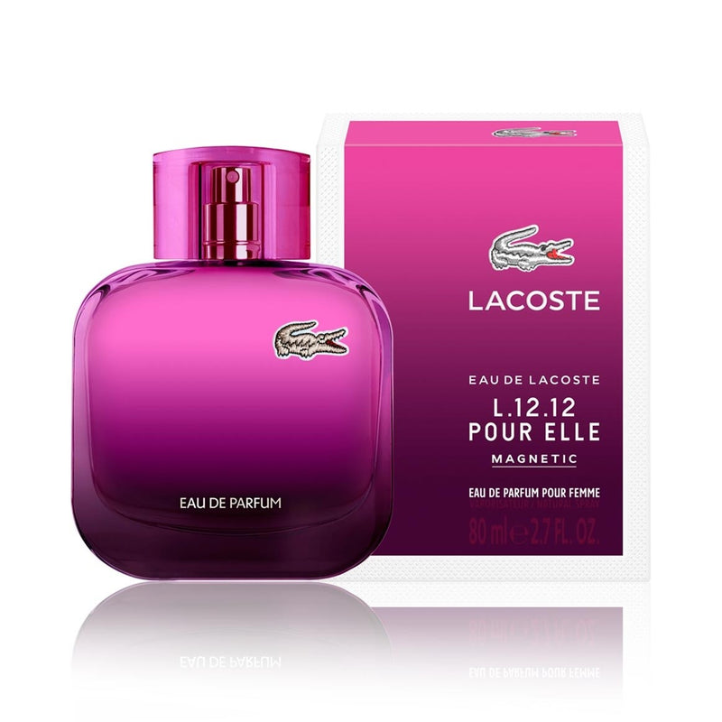 LACOSTE - Eau de Lacoste L.12.12 Pour Elle Magnetic para mujer / 80 ml Eau De Parfum Spray