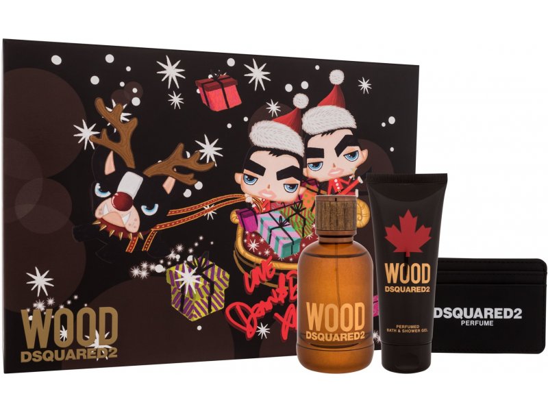 SET Wood for Him by Dsquared for men Eau De Toilette Spray 100