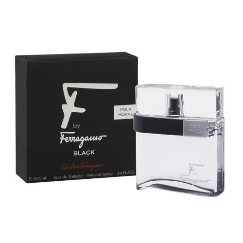 SALVATORE FERRAGAMO - F by Ferragamo Black para hombre / 100 ml Eau De Toilette Spray