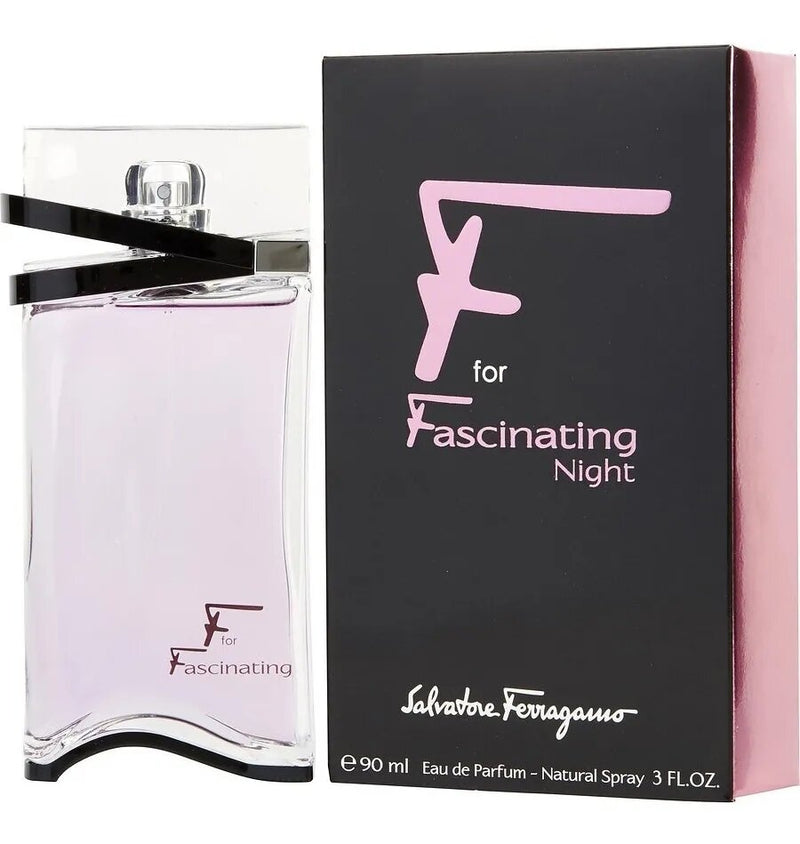 SALVATORE FERRAGAMO - F For Fascinating Night para mujer / 90 ml Eau De Parfum Spray