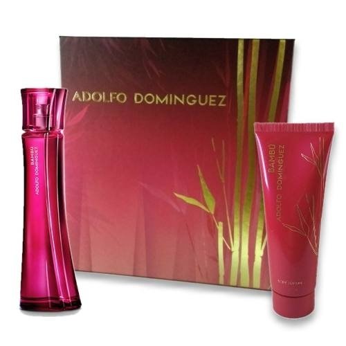 ADOLFO DOMÍNGUEZ - Bambú para mujer / SET - 100 ml Eau De Toilette Spray + 75ml Body Lotion