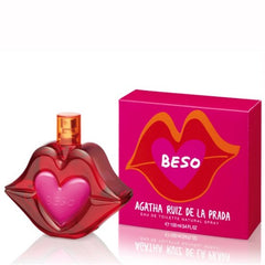 AGATHA RUÍZ DE LA PRADA - Beso para mujer / SET - 100 ml Eau De Toilette Spray + 1 Regalo