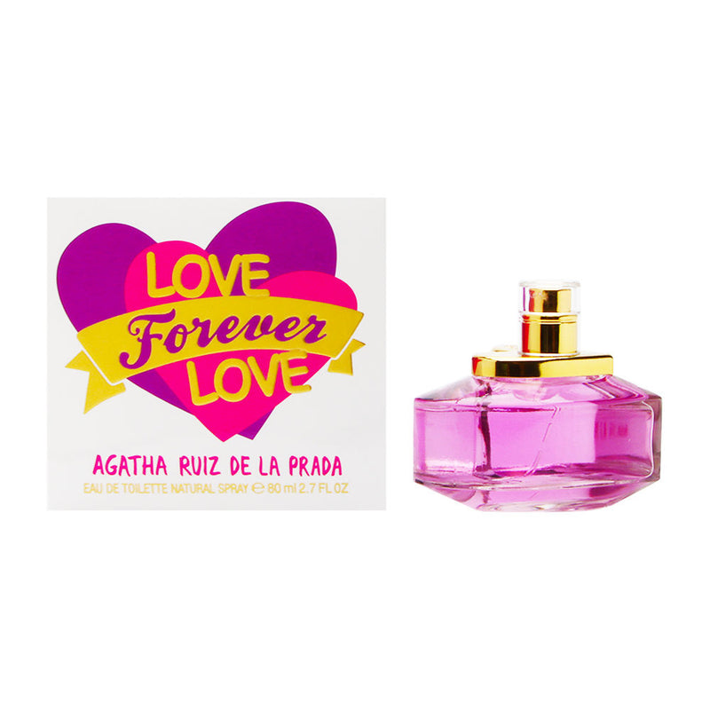 AGATHA RUÍZ DE LA PRADA - Love Forever Love para mujer / 80 ml Eau De Toilette Spray