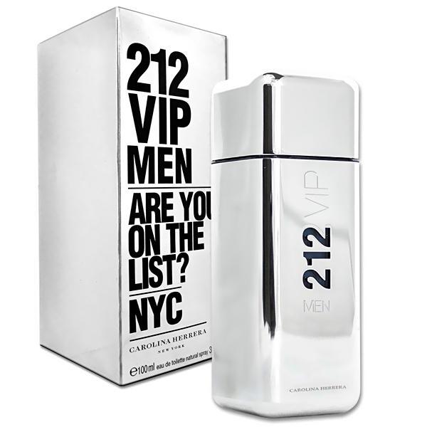 CAROLINA HERRERA - 212 Vip Men para hombre / 100 ml Eau De Toilette Spray