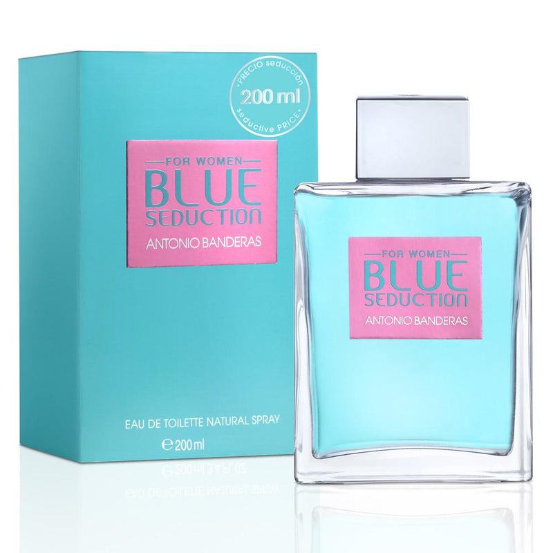 ANTONIO BANDERAS - Blue Seduction para mujer / 200 ml Eau De Toilette Spray