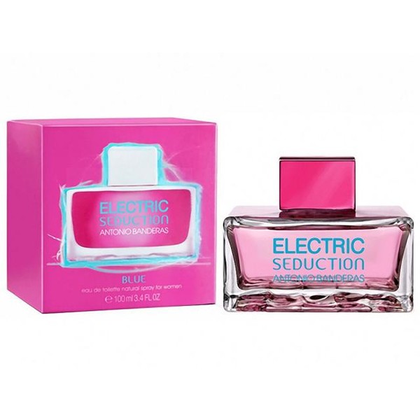 ANTONIO BANDERAS - Electric Seduction Blue para mujer / 100 ml Eau De Toilette Spray