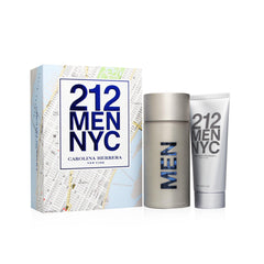 CAROLINA HERRERA - 212 Men NYC para hombre / SET - 100 ml Eau De Toilette Spray + 1 Regalo