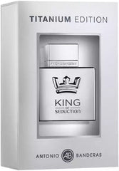 ANTONIO BANDERAS - King of Seduction (Titanium edition) para hombre / 100 ml Eau De Toilette Spray