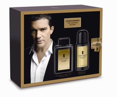 ANTONIO BANDERAS - The Golden Secret para hombre / SET - 100 ml Eau De Toilette Spray + 1 Regalo