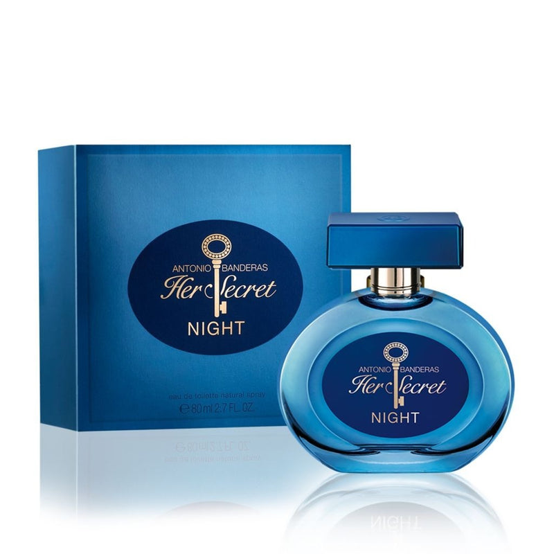 ANTONIO BANDERAS - Her Secret Night para mujer / 80 ml Eau De Toilette Spray