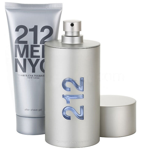 CAROLINA HERRERA - 212 Men NYC para hombre / SET - 100 ml Eau De Toilette Spray + 1 Regalo
