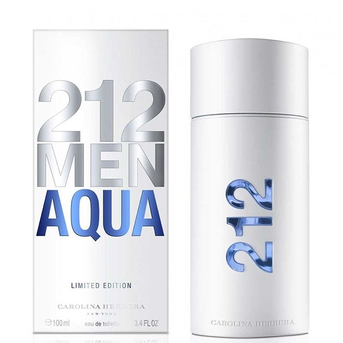 CAROLINA HERRERA - 212 Men Aqua para hombre / 100 ml Eau De Toilette Spray