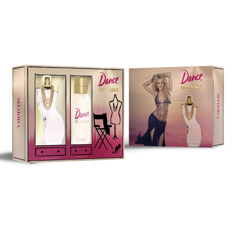 SHAKIRA - Shakira Dance para mujer / SET - 80 ml Eau De Toilette Spray + 150 ml Deodorant