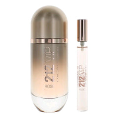 CAROLINA HERRERA - 212 Vip Rosé para mujer / SET - 80 ml Eau De Parfum Spray + 10 ml mini EDP