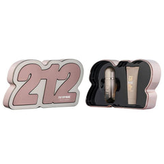 CAROLINA HERRERA - 212 Vip Rosé para mujer / SET - 80 ml Eau De Parfum Spray + 100 ml Body Lotion