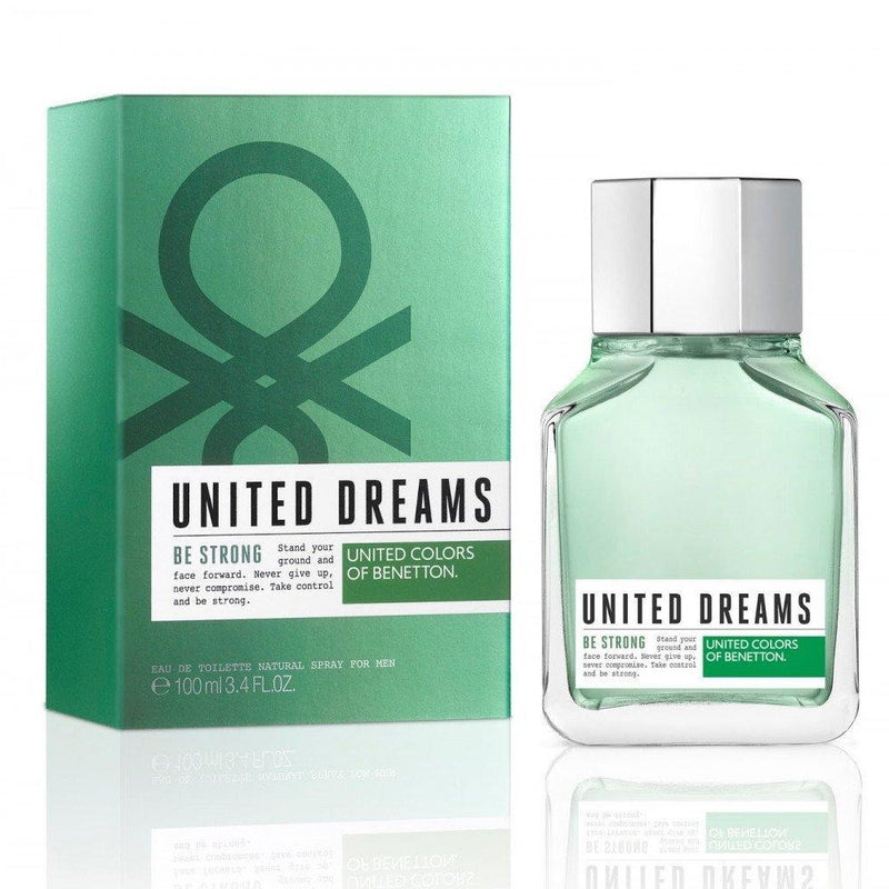 BENETTON - United Dreams Be Strong para hombre / 100 ml Eau De Toilette Spray
