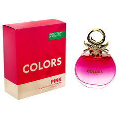 BENETTON - Colors Pink para mujer / 80 ml Eau De Toilette Spray