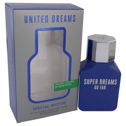BENETTON - United Dreams Go Far (Super Dreams) para hombre / 100 ml Eau De Toilette Spray
