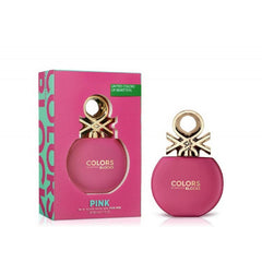 BENETTON - Colors Pink (blocks edition) para mujer / 80 ml Eau De Toilette Spray