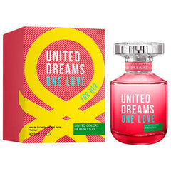 BENETTON - United Dreams One Love para mujer / 80 ml Eau De Toilette Spray