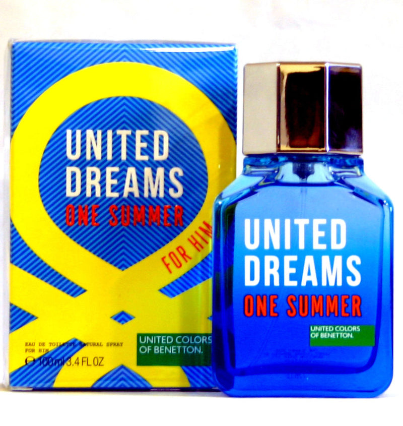 BENETTON - United Dreams One Summer para hombre / 100 ml Eau De Toilette Spray