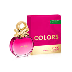 BENETTON - Colors Pink para mujer / 80 ml Eau De Toilette Spray