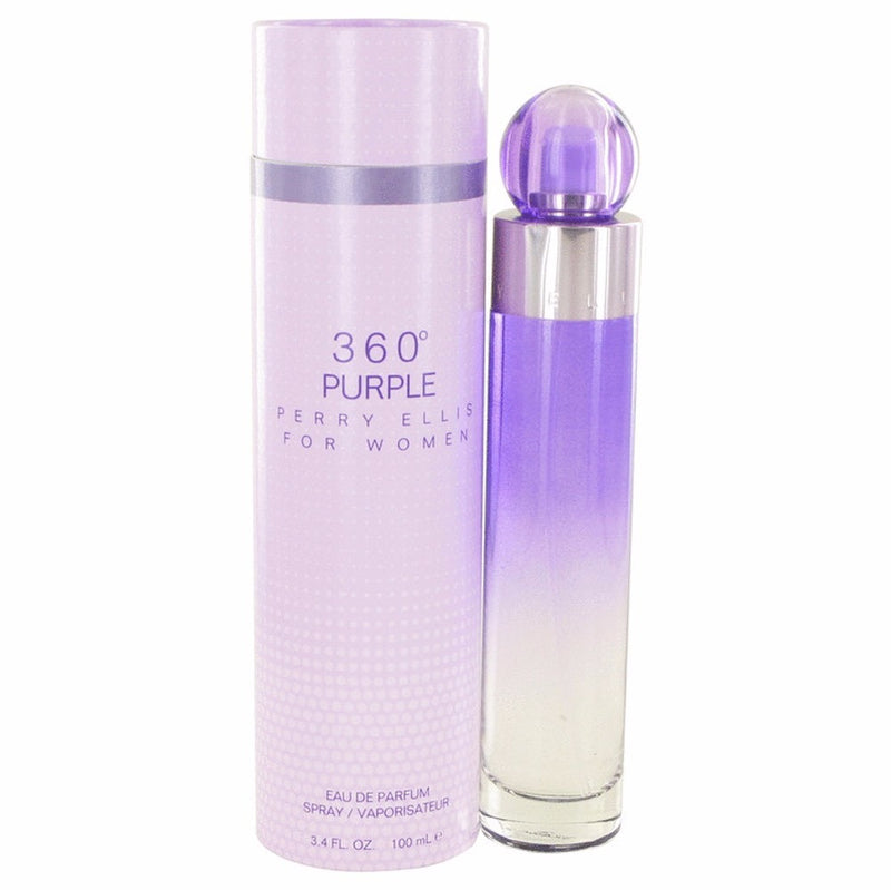 PERRY ELLIS - 360º Purple para mujer / 100 ml Eau De Parfum Spray