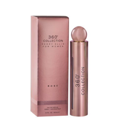 PERRY ELLIS - 360º Collection Rose para mujer / 100 ml Eau De Parfum Spray