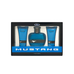 Ford Mustang for men (blue) para hombre / SET - 100 ml Eau De Toilette Spray